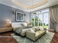Thiết kế phòng ngủ khách sạn 5 sao không gian mở